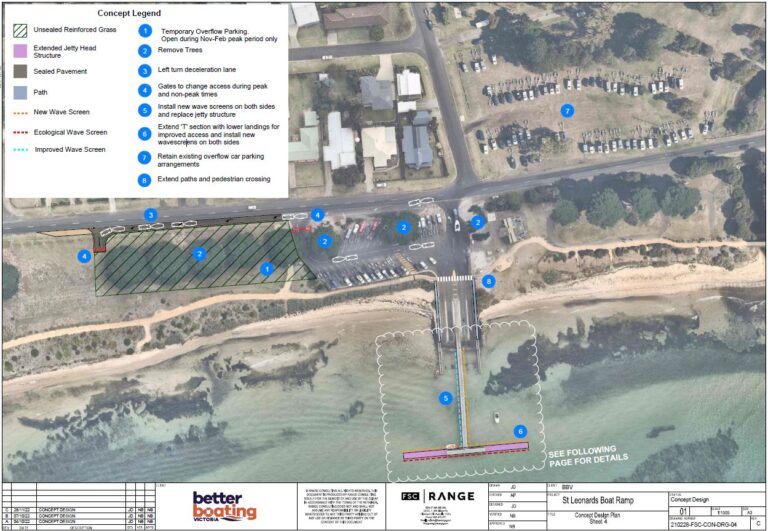 St Leonards Boat Ramp Upgrades VRFish